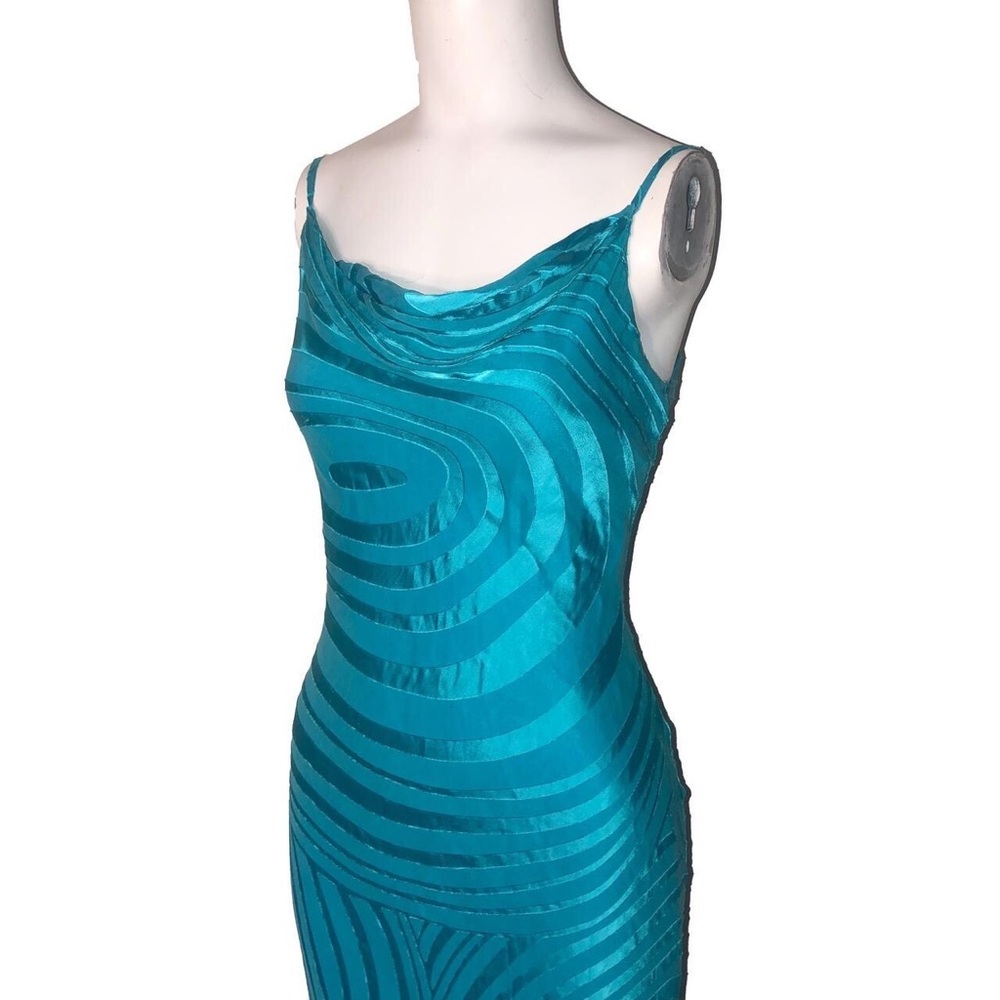 Vintage Teal Resort Dress